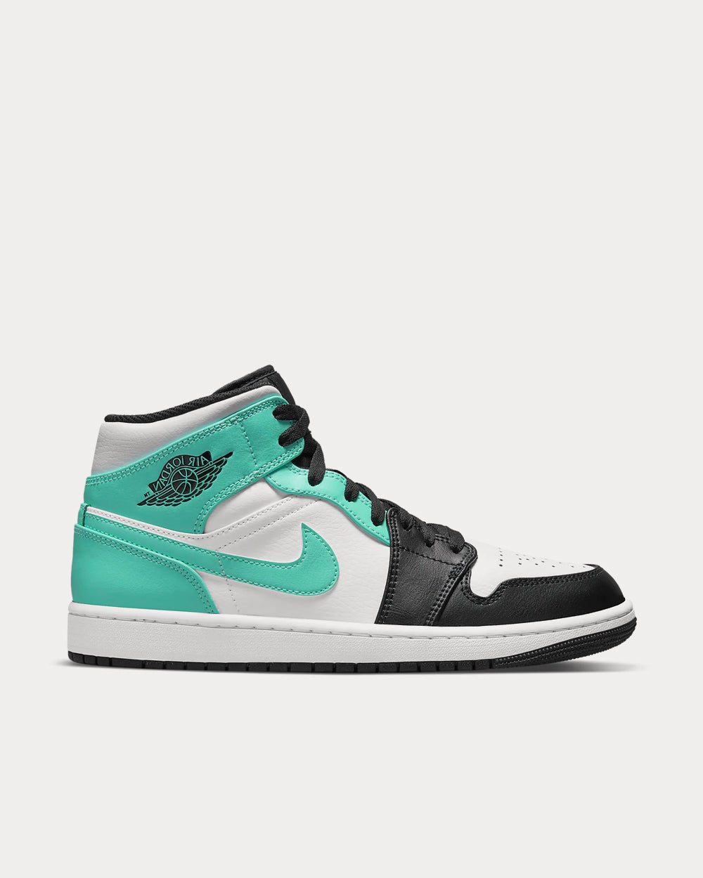 Jordan Air Jordan 1 Mid White / Black / Tropical Twist High Top Sneakers - 1