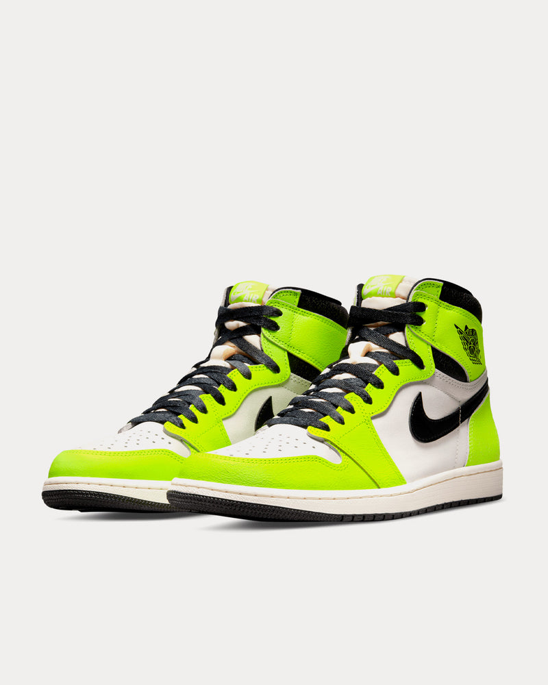 Jordan Air Jordan 1 'Volt' High Top Sneakers - 3