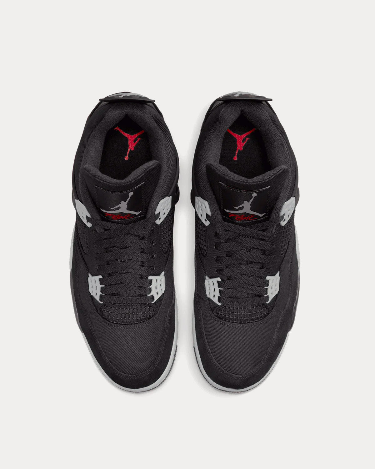 Jordan Air Jordan 4 Retro SE Black / Steel / White / Red High Top Sneakers  - Sneak in Peace