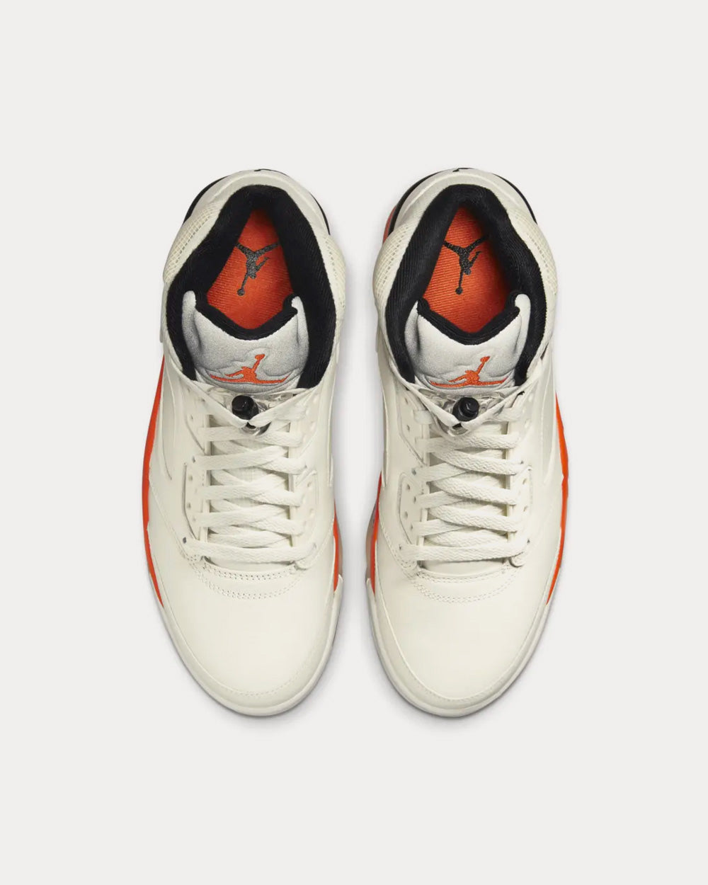 Jordan - Air Jordan 5 Orange Blaze High Top Sneakers