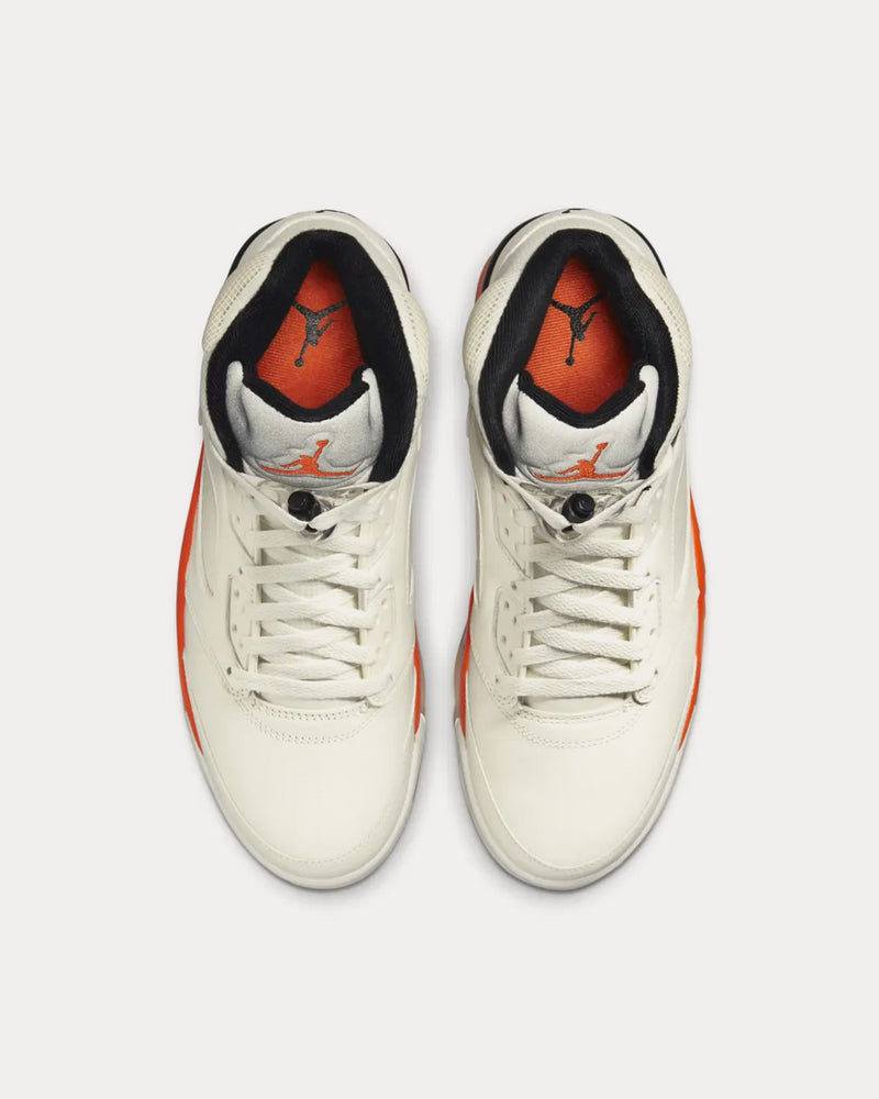 Jordan Air Jordan 5 Orange Blaze High Top Sneakers - 2