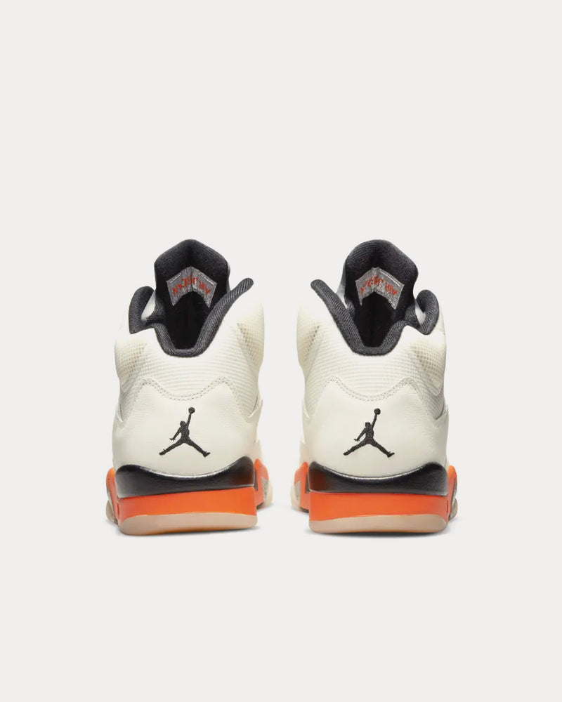 Jordan Air Jordan 5 Orange Blaze High Top Sneakers - 4