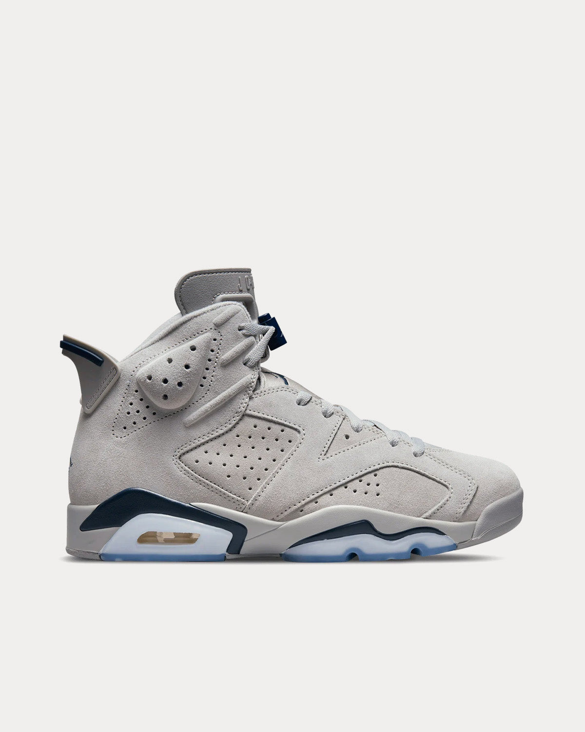 Jordan Air Jordan 6 'Georgetown' Retro Magnet / College Navy High Top Sneakers - 1