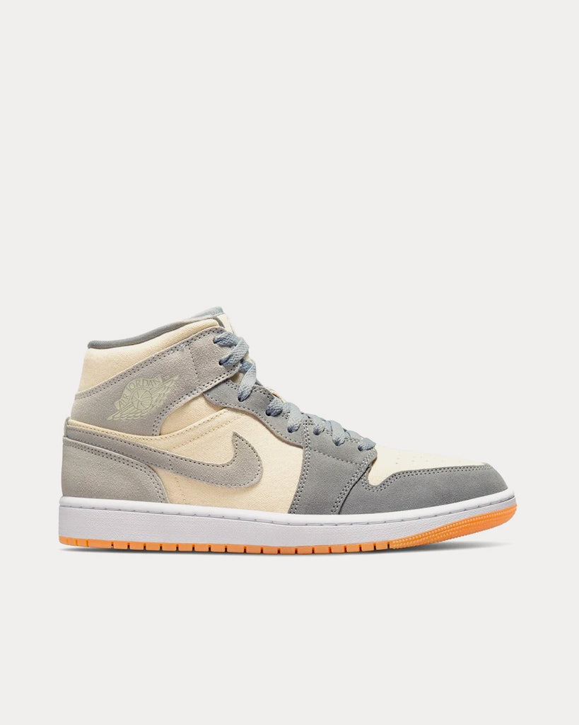 Nike Air Jordan 1 Mid SE Coconut Milk / Particle Grey High Top