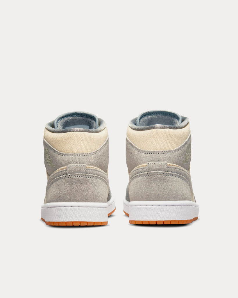 Nike Air Jordan 1 Mid SE Coconut Milk / Particle Grey High Top