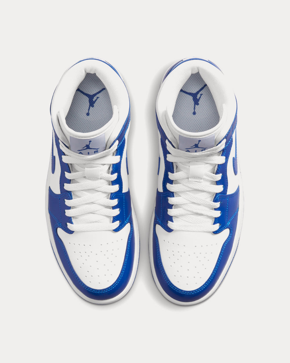 Air jordan 1 mid white hyper royal online