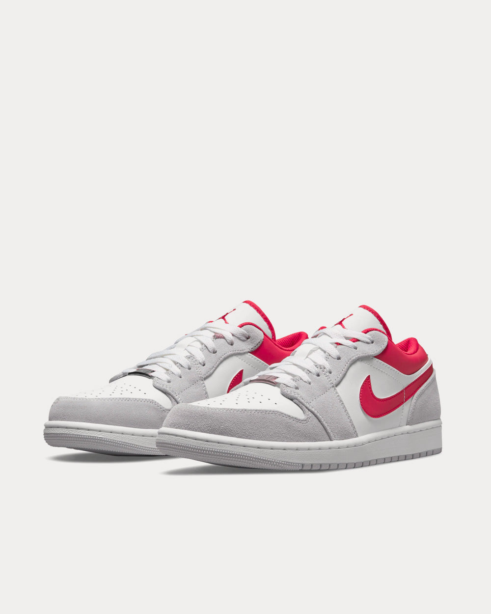 Jordan Air Jordan 1 Low SE Light Smoke Grey / Gym Red / White Low Top  Sneakers - Sneak in Peace