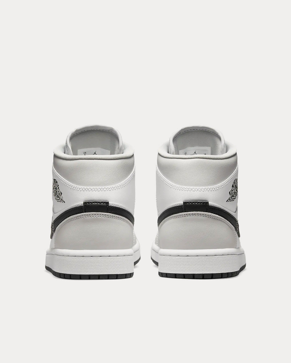 Jordan Air Jordan 1 Mid Grey Fog / White / Black Mid Top Sneakers ...