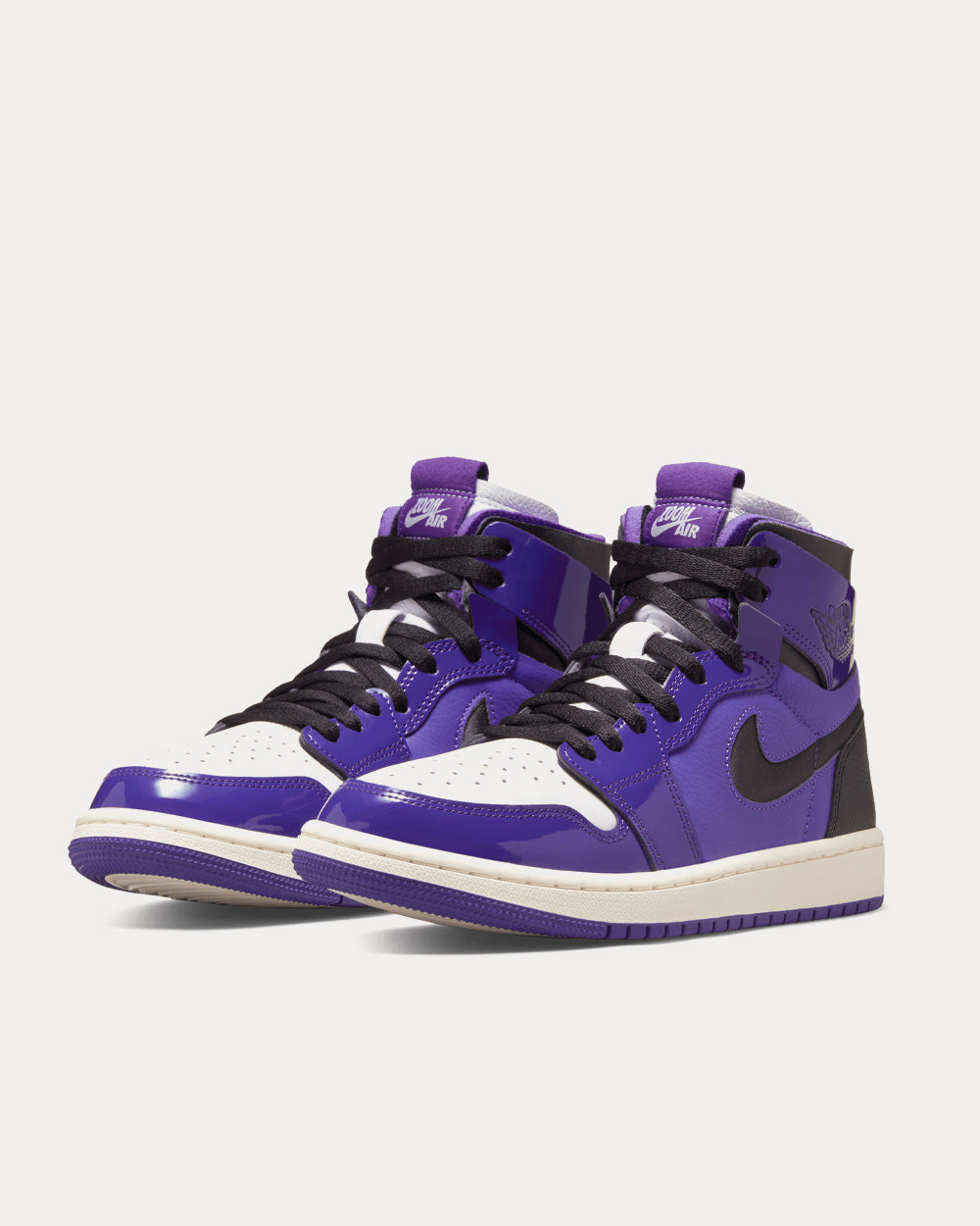 Jordan Air Jordan 1 Zoom Air CMFT Court Purple / Black / White High Top  Sneakers - Sneak in Peace