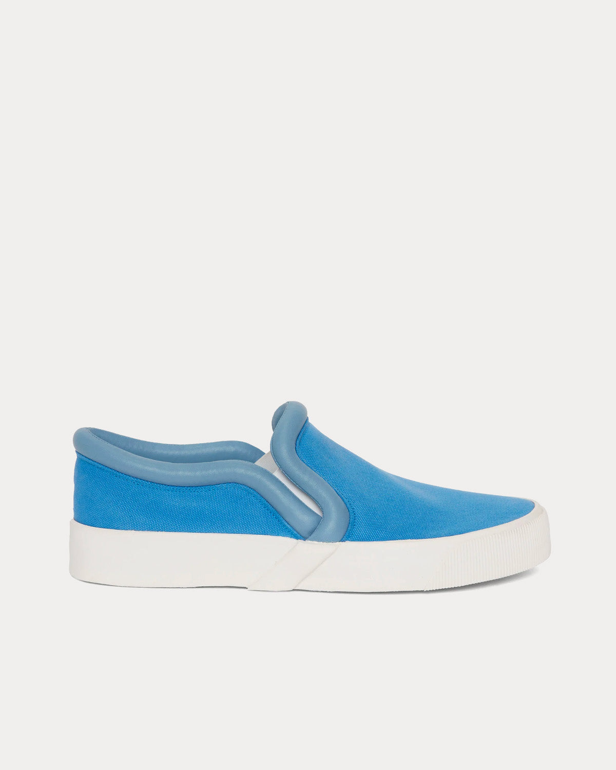 JW Anderson Bumper-Tube Canvas Blue / Lilac Slip On Sneakers - 1