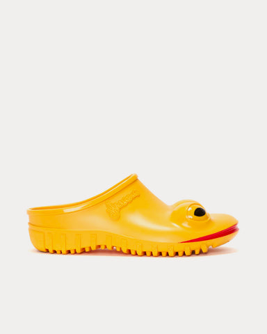 JW Anderson x Wellipets Frog Loafer Yellow Slip Ons