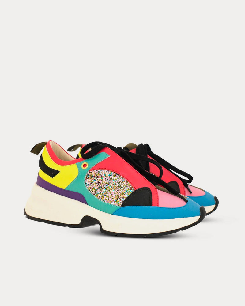 Kat Maconie Pina Arctic Glitter / Multi Low Top Sneakers - 2