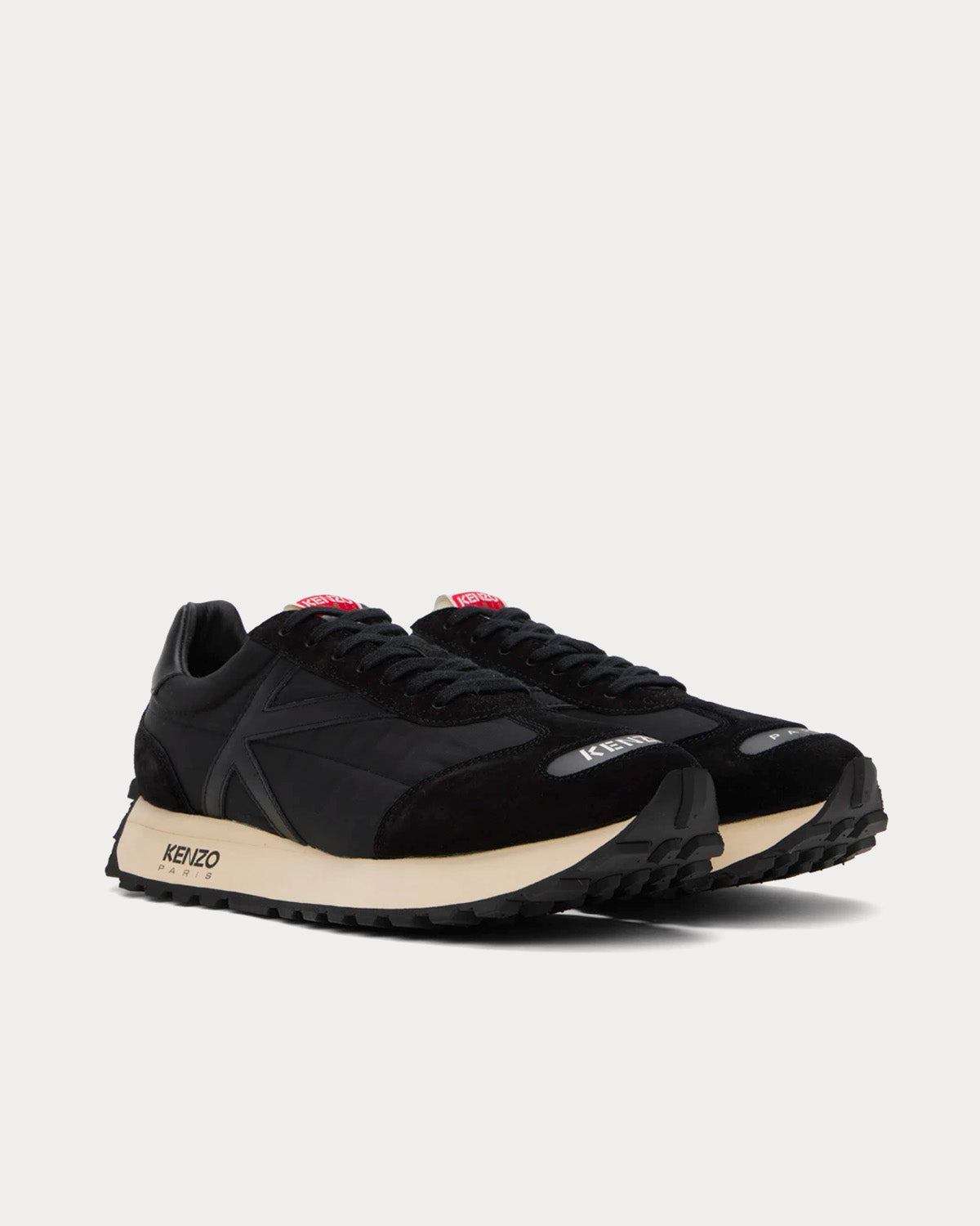 Kenzo Kenzosmile Black Low Top Sneakers - 2