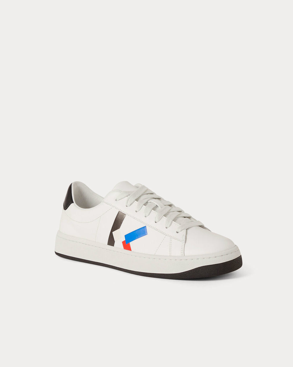 Kenzo Leather KENZO Kourt K Logo White Low Top Sneakers - 2