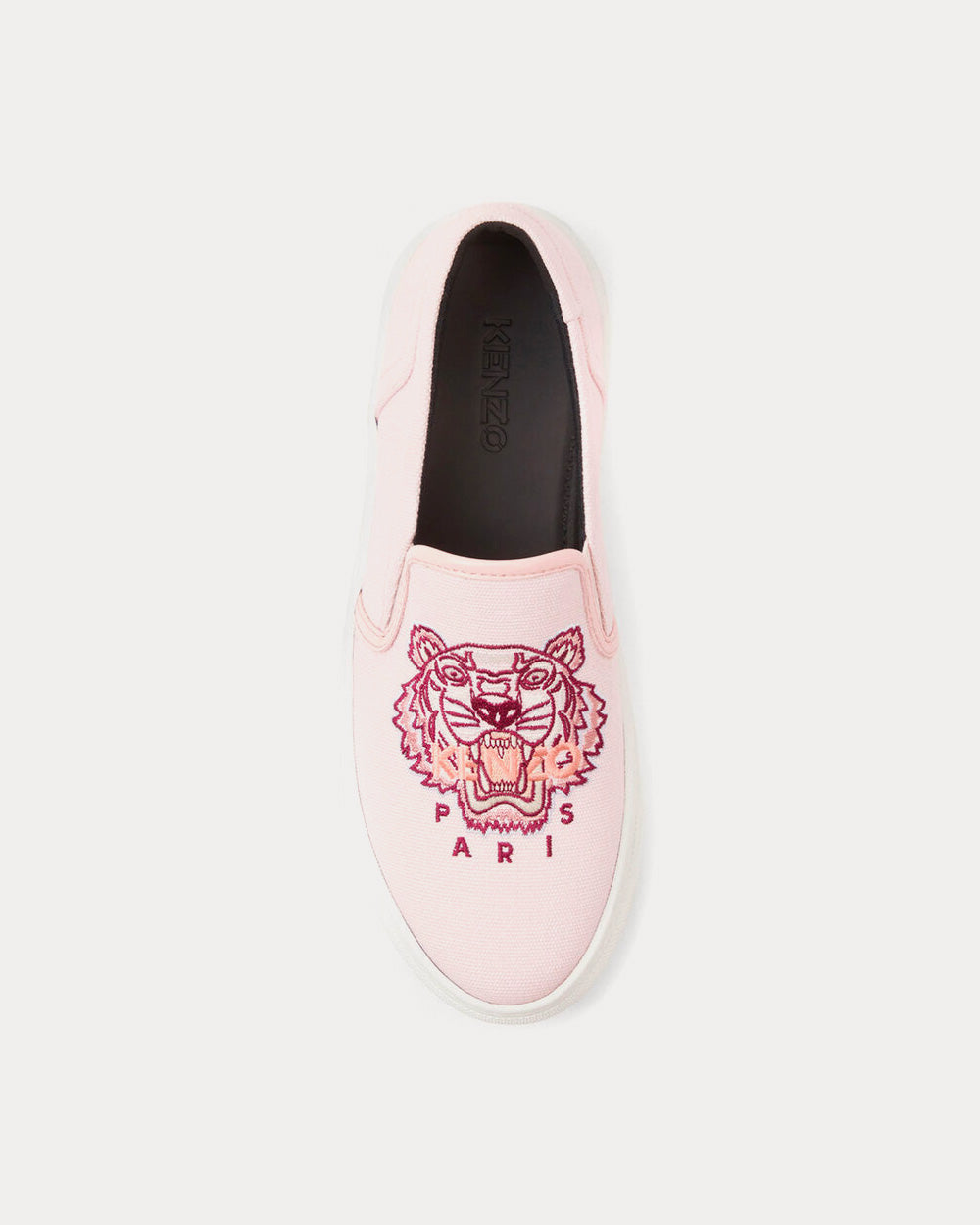 Kenzo K-Skate Tiger Laceless Pink Slip On Sneakers - 2