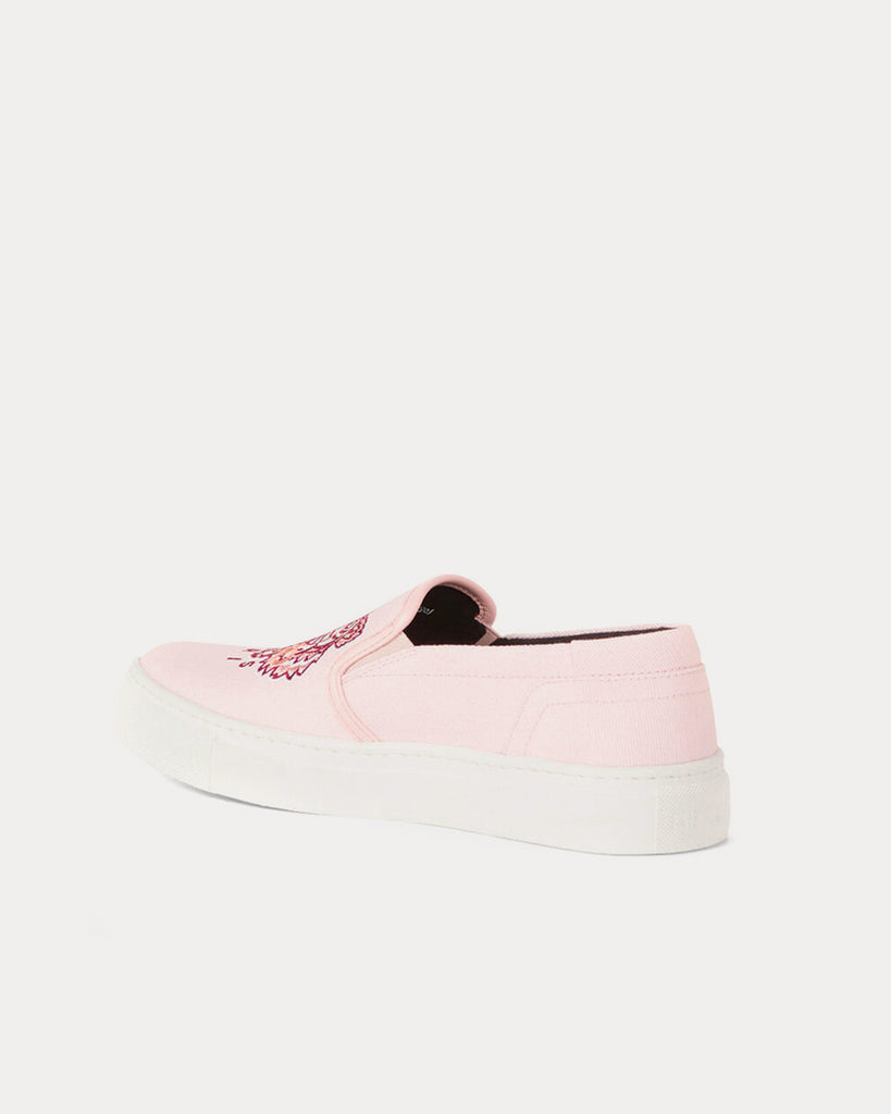 Pink slip on store sneakers