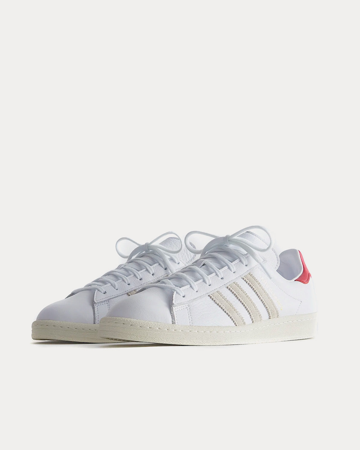 Adidas x Kith Kith for TaylorMade Campus 80s White / Red Low Top Sneakers - 2