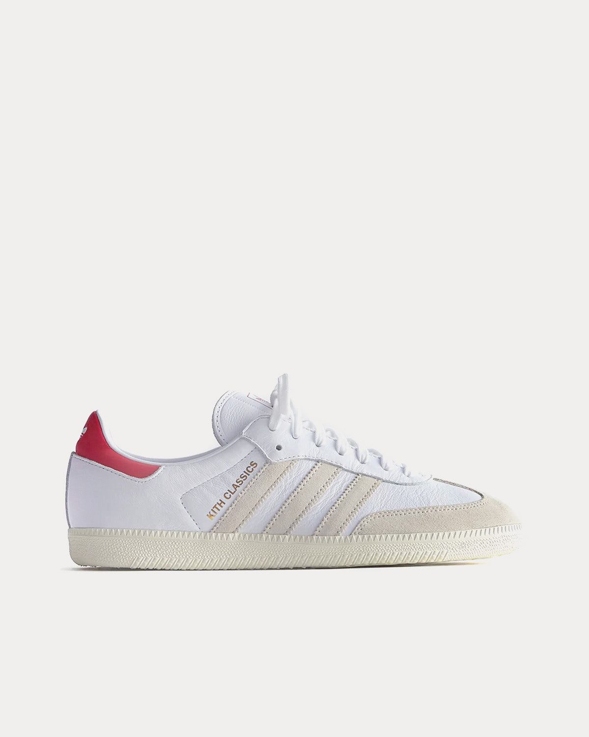 Kith for TaylorMade Samba White / Red Low Top Sneakers