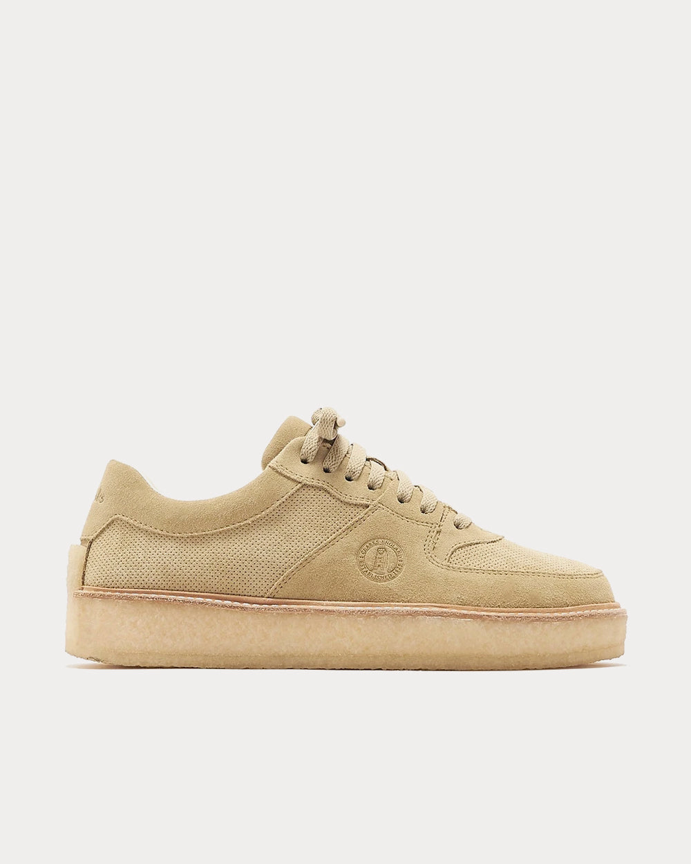 Clarks x Kith Lockhill Suede Maple Low Top Sneakers - 1