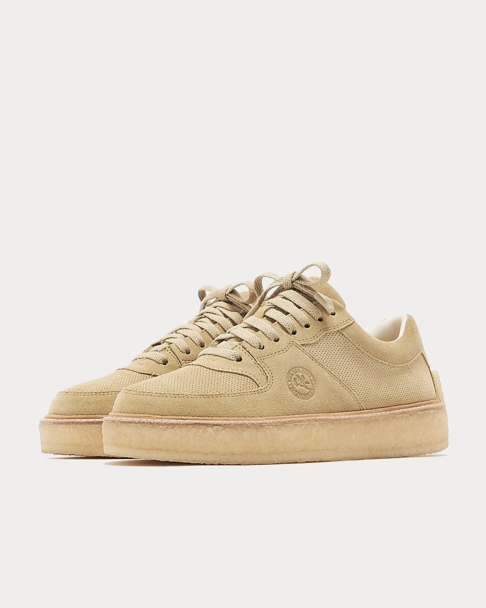 Clarks x Kith Lockhill Suede Maple Low Top Sneakers - 2