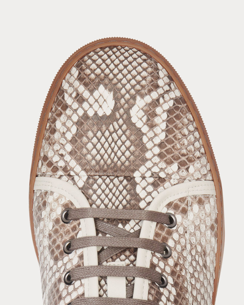 Lanvin snakeskin hot sale sneakers