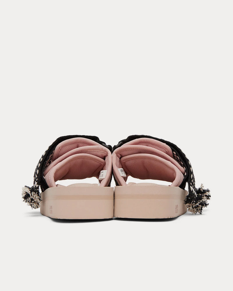 Lanvin x Suicoke Pale Pink Nubuck Sandals - 3