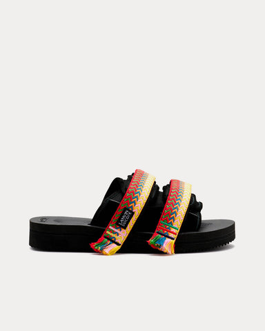 Lanvin x Suicoke Black Nubuck Sandals