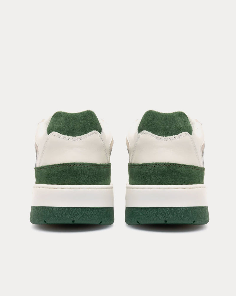 Les Deux Will Basketball Ivory / Vineyard Green Low Top Sneakers - 4