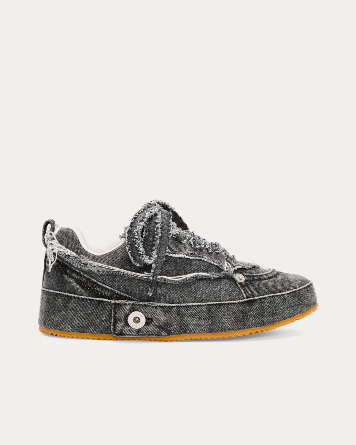 Loewe Deconstructed Sneaker in Denim Washed Grey Low Top Sneakers - 1