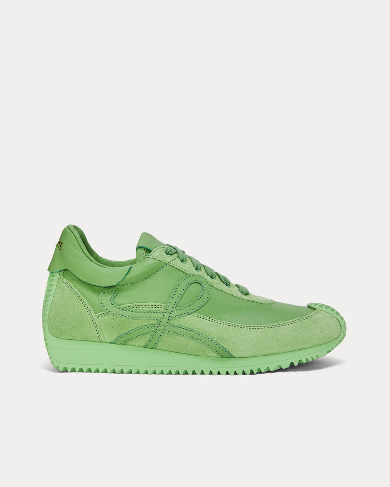 Loewe Flow Runner in Calfskin Mint Low Top Sneakers - 1