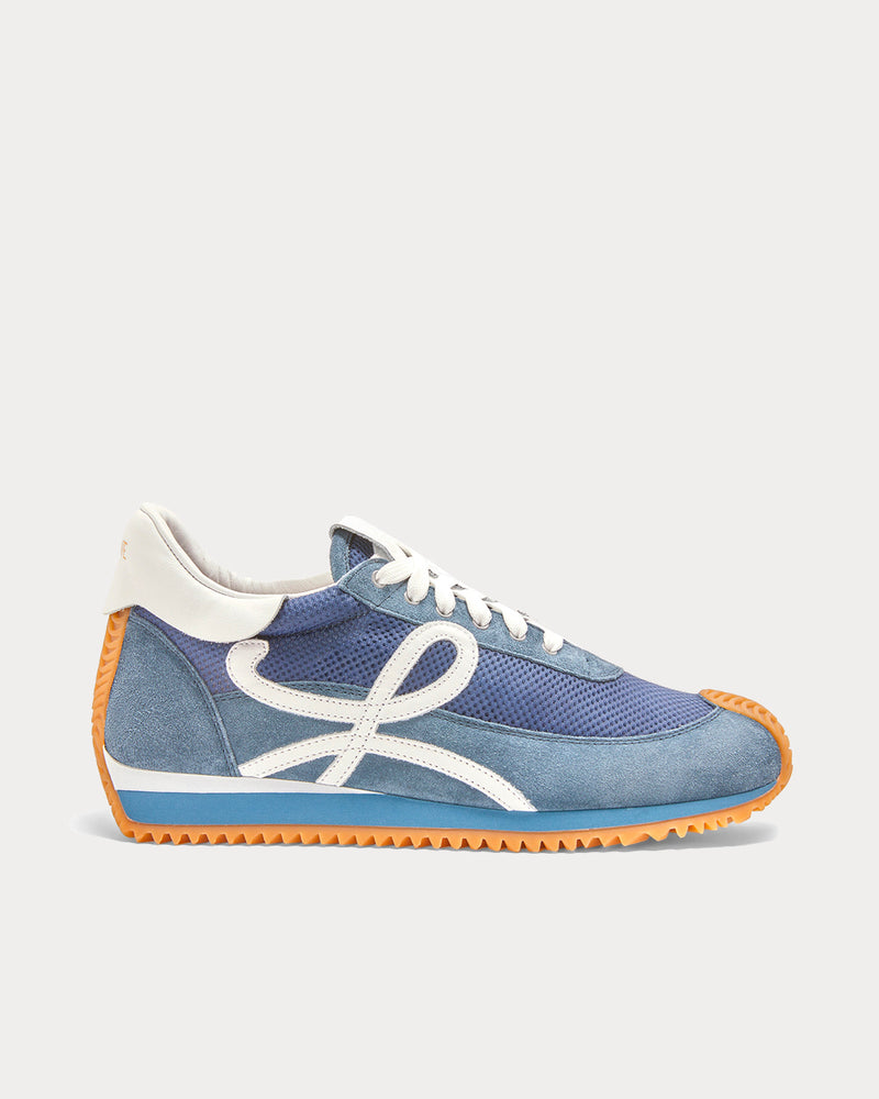 Loewe x Paula's Ibiza Flow Runner Indigo Blue Low Top Sneakers - 1