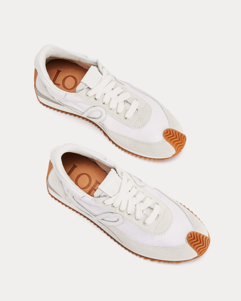 Loewe Flow Runner White Low Top Sneakers - 2