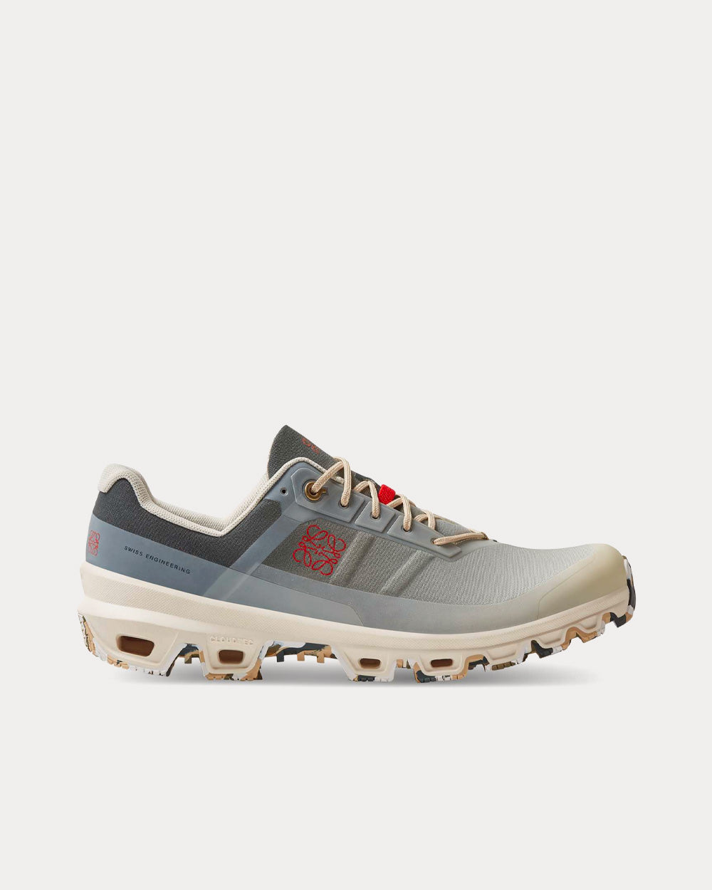 On Running x Loewe Cloudventure Gradient Khaki Running Shoes - 1