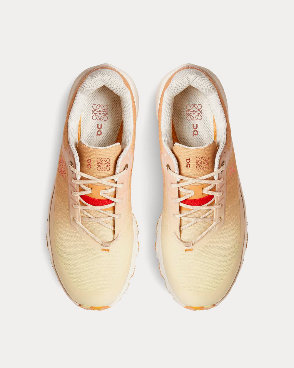 On Running x Loewe Cloudventure Gradient Orange Running Shoes - 2