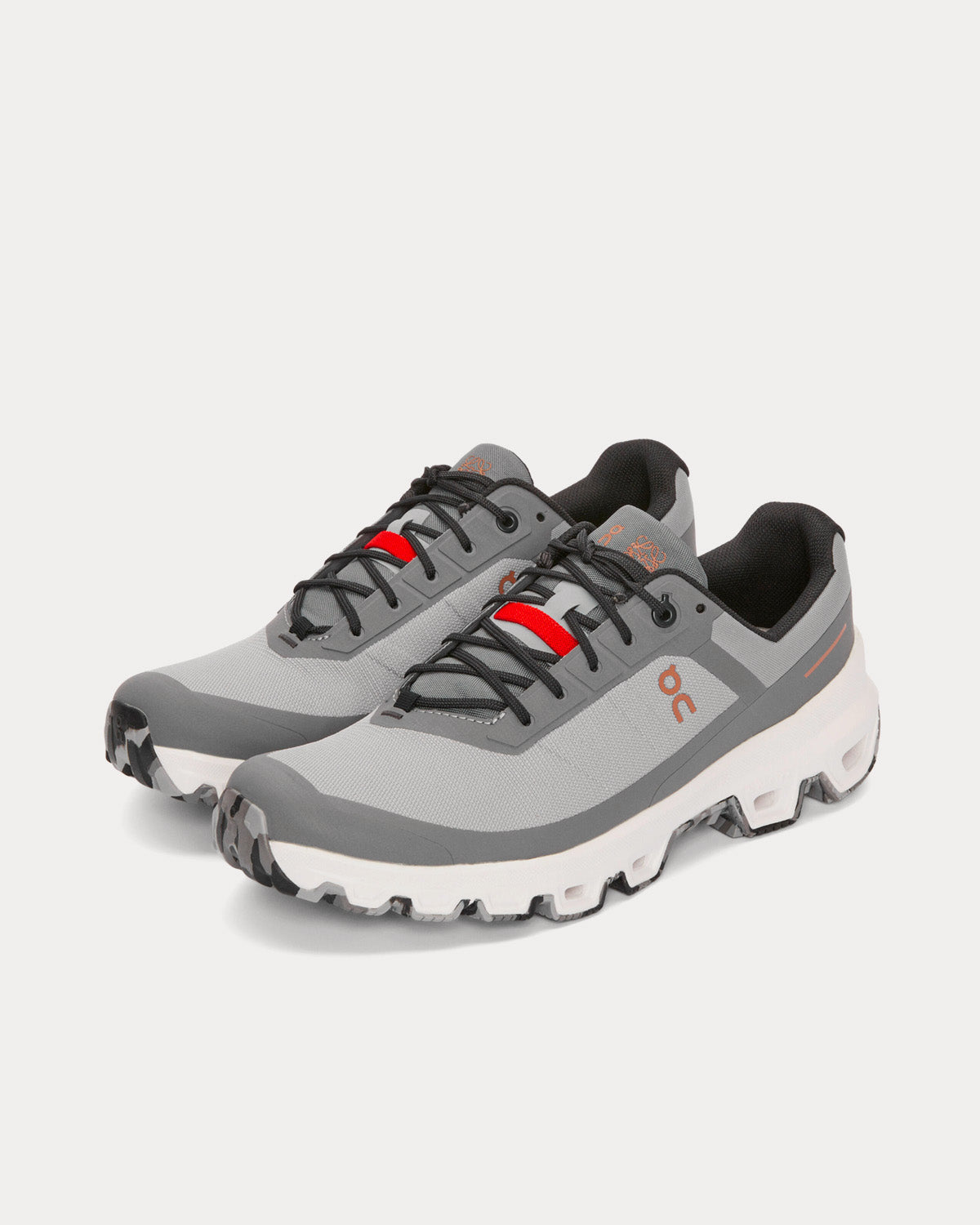 On Running x Loewe Cloudventure Nylon Grey Running Shoes - 2