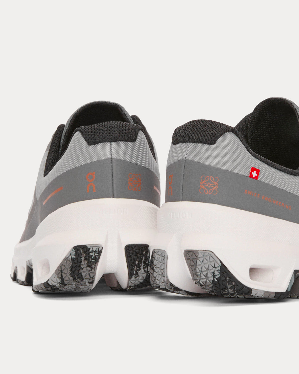 On Running x Loewe Cloudventure Nylon Grey Running Shoes - 3