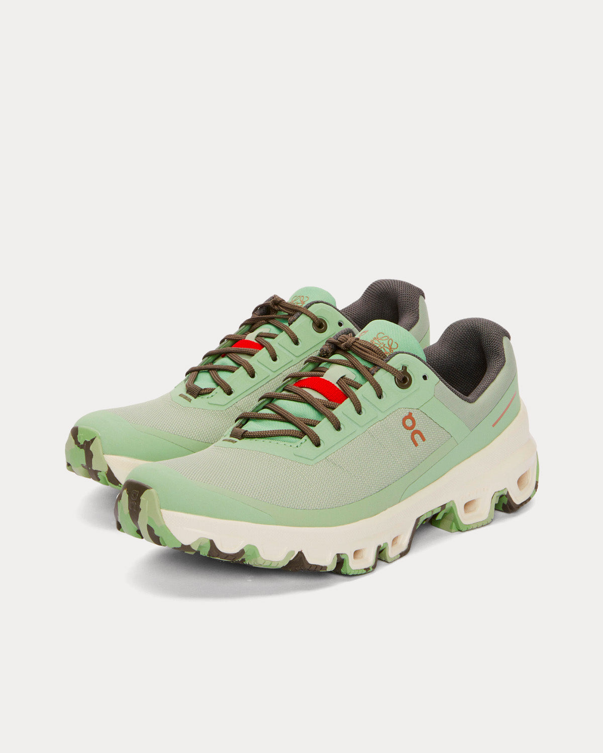 On Running x Loewe Cloudventure Nylon Pale Green Running Shoes - 2