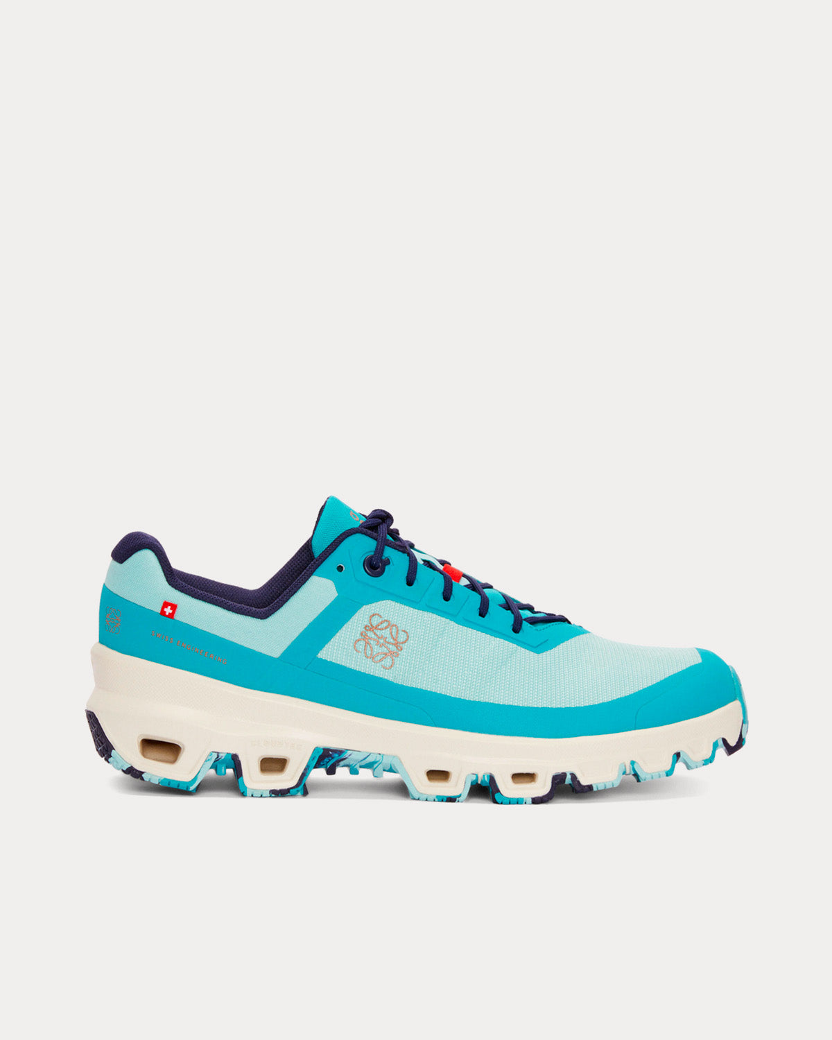 On Running x Loewe Cloudventure Polyester Pale Turquoise Running Shoes - 1