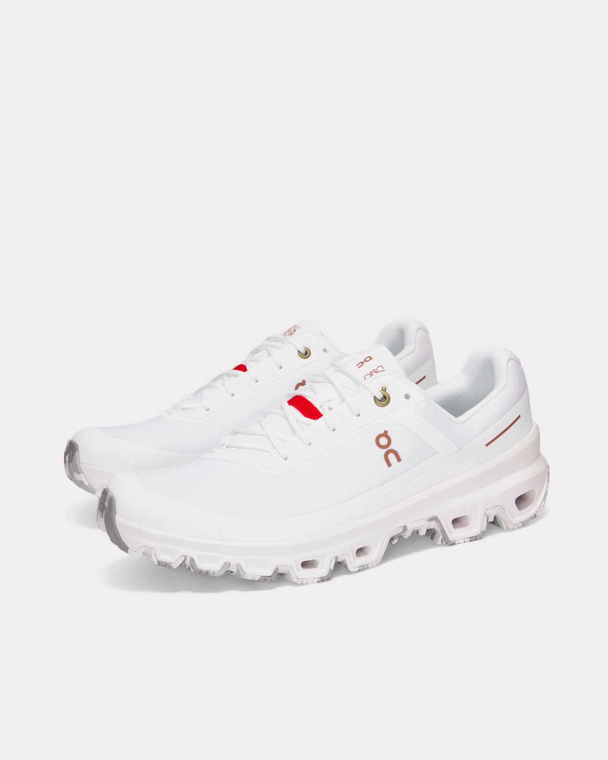 On Running x Loewe Cloudventure Nylon White Running Shoes - 2