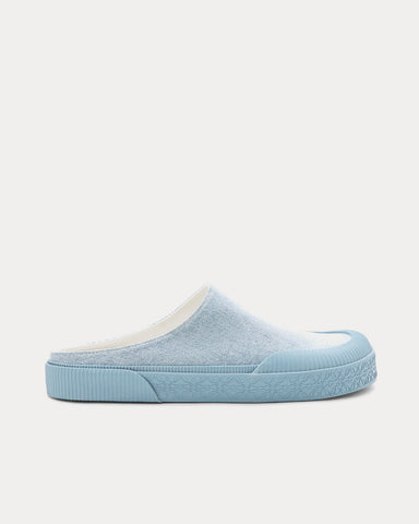 Loewe x Paula's Ibiza Terra Vulca Denim Blue Slip Ons