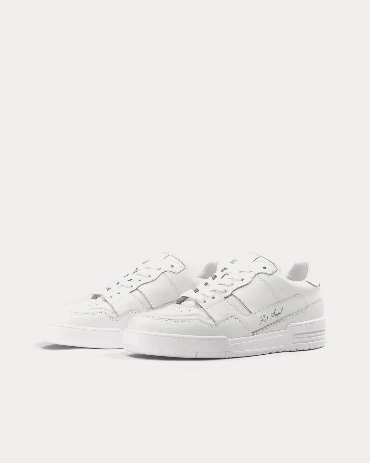 Lost Angel Court Low Triple White Low Top Sneakers - 3