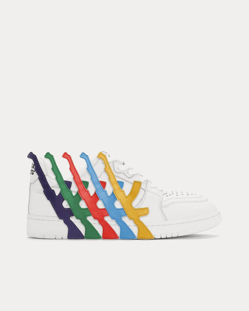 Lost Boys Velcros White / Multi Low Top Sneakers - 1