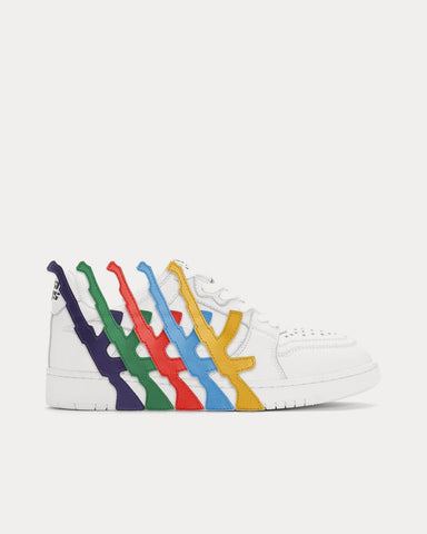 Lost Boys Velcros White / Multi Low Top Sneakers