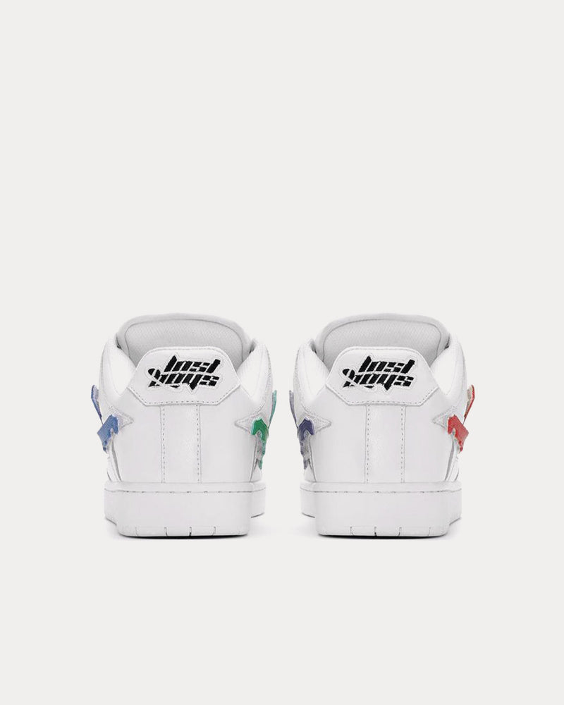 Lost Boys Velcros White / Multi Low Top Sneakers - 4