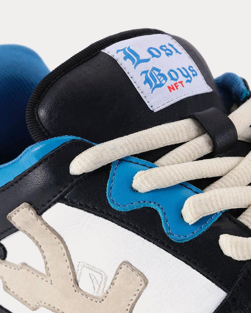 Lost Boys Meta-Lows Blue / Black Low Top Sneakers - 6