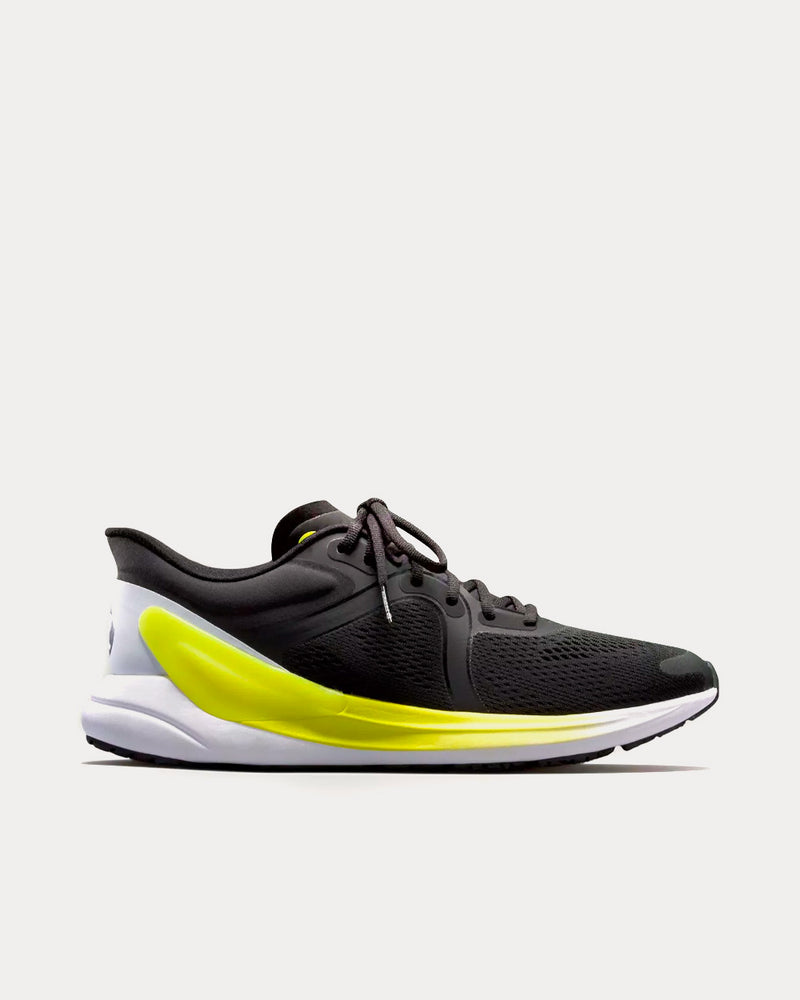 Lululemon Blissfeel Black / Electric Lemon / White Running Shoes - 1