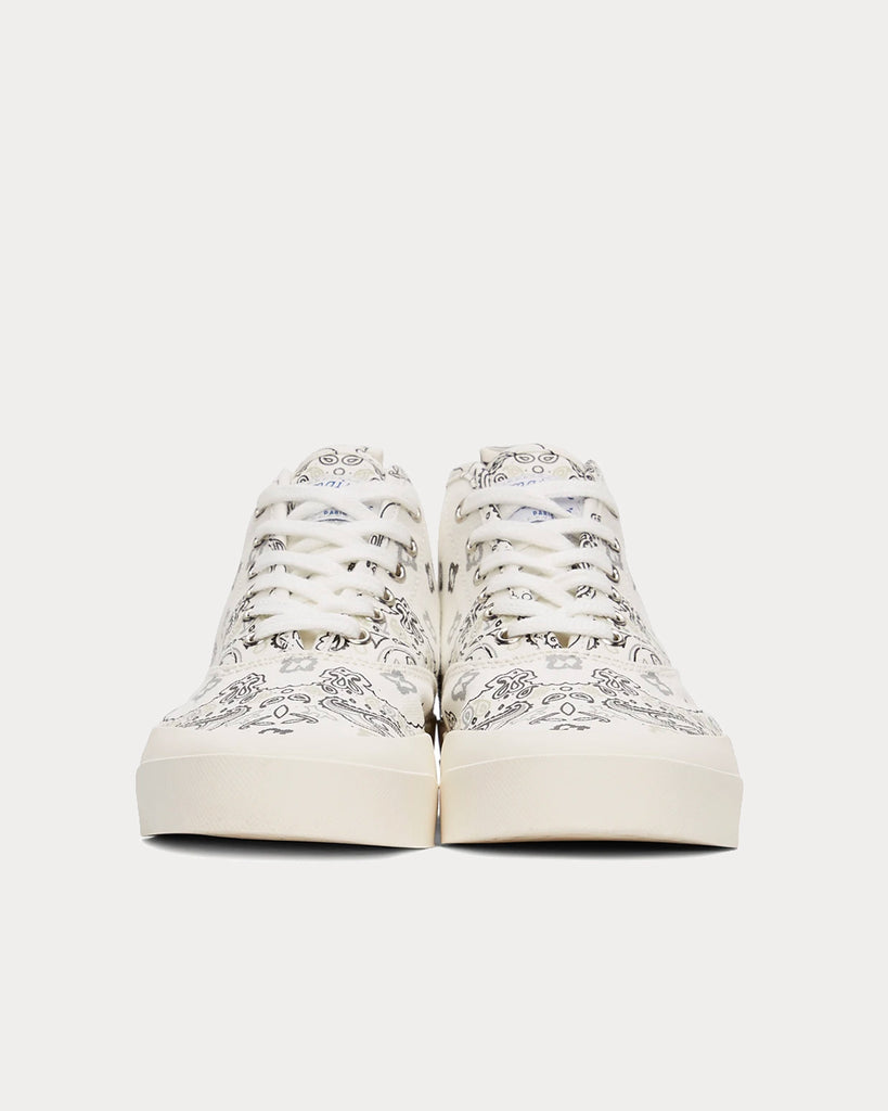 Maison Kitsuné Bandana Print White High Top Sneakers - Sneak in Peace