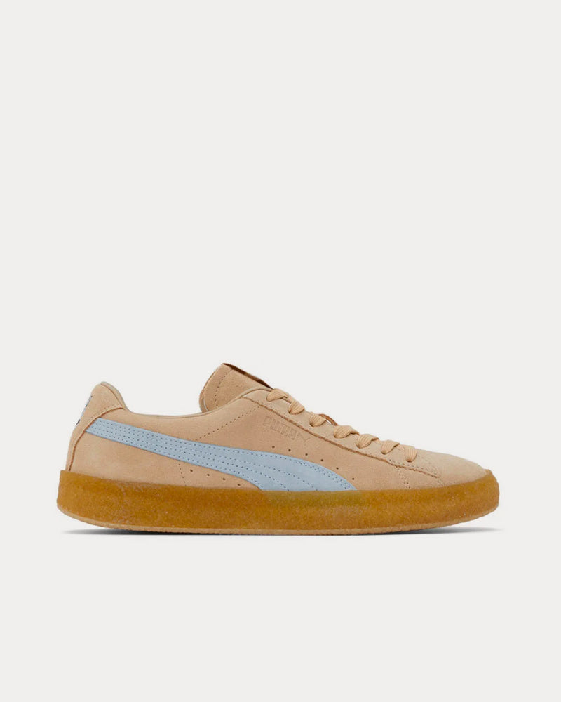 Puma x Maison Kitsuné Crepe Suede Beige Low Top Sneakers - 1