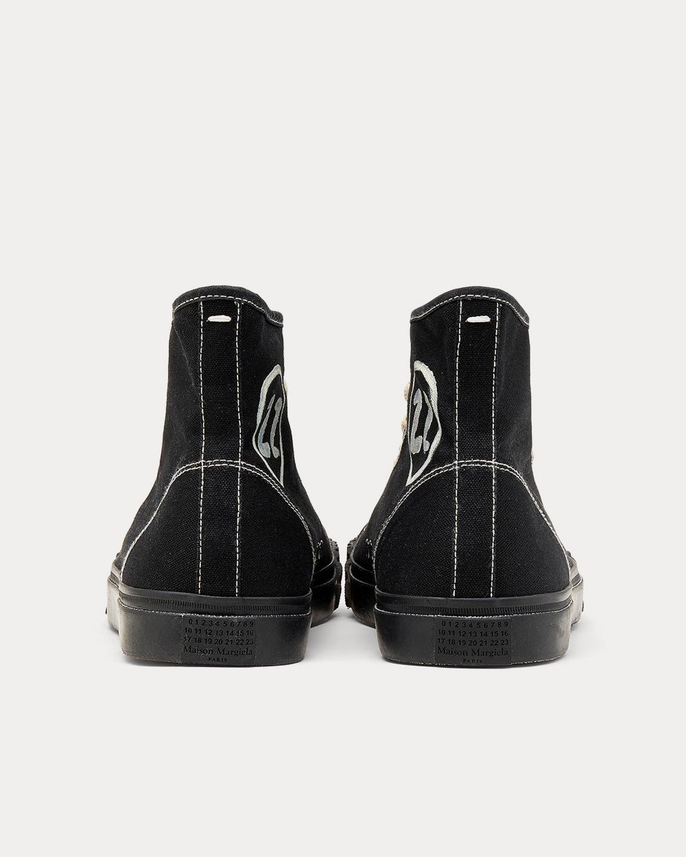 Maison Margiela Tabi Black High Top Sneakers - 3