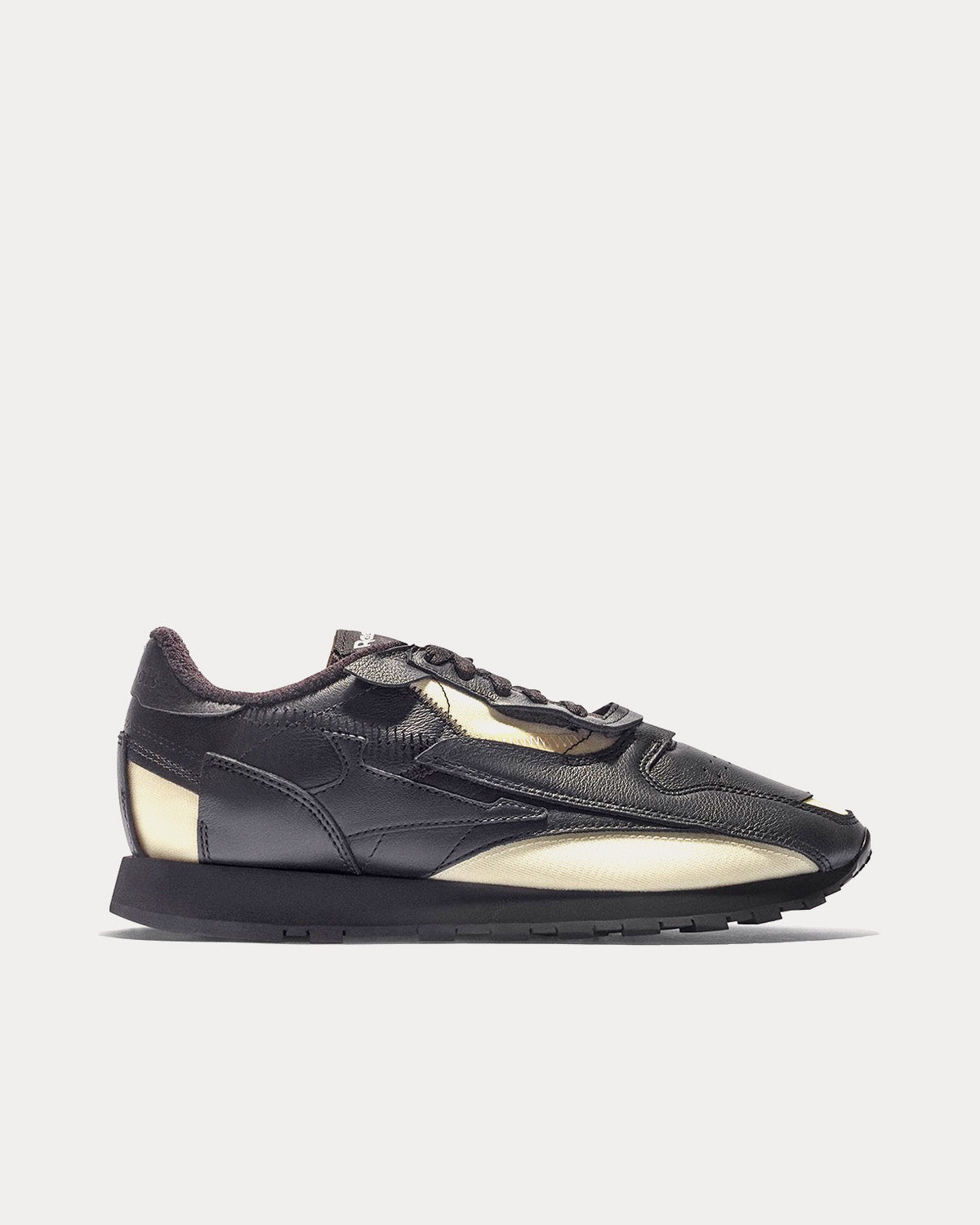 Reebok X Maison Margiela Classic Leather ‘Memory Of’ Black Low Top Sneakers - 1